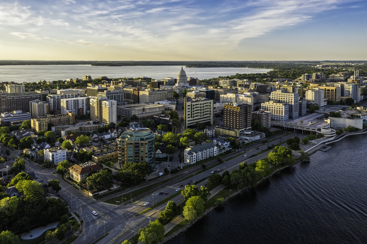 Panoramic Image of Madison, WI